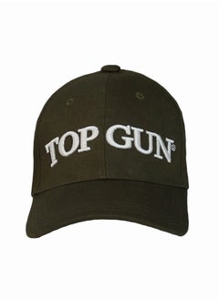 Top Gun TOP GUN® Logo Cap – Classic Aviator Style Adjustable Baseball Hat for Men & Women – Premium Quality, Comfortable Fit, and Embroidered Logo – Perfect for Casual Wear & Aviation Enthusiasts 