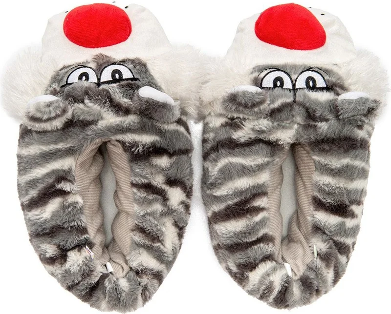 تويجي Silvo Women's Animal Slippers Gray 36/41 EE0526
