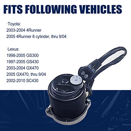 FEXON مجموعة محرك مضخة معزز الفرامل ABS من FEXON متوافقة مع لكزس GS300 GS430 GX470 SC430 تويوتا 4Runner 4796030030 47960-30030 4796030060 47960-30060 4721060110 47210-60110(محرك 47960-30030) - Image 5