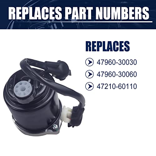 FEXON مجموعة محرك مضخة معزز الفرامل ABS من FEXON متوافقة مع لكزس GS300 GS430 GX470 SC430 تويوتا 4Runner 4796030030 47960-30030 4796030060 47960-30060 4721060110 47210-60110(محرك 47960-30030) - Image 3