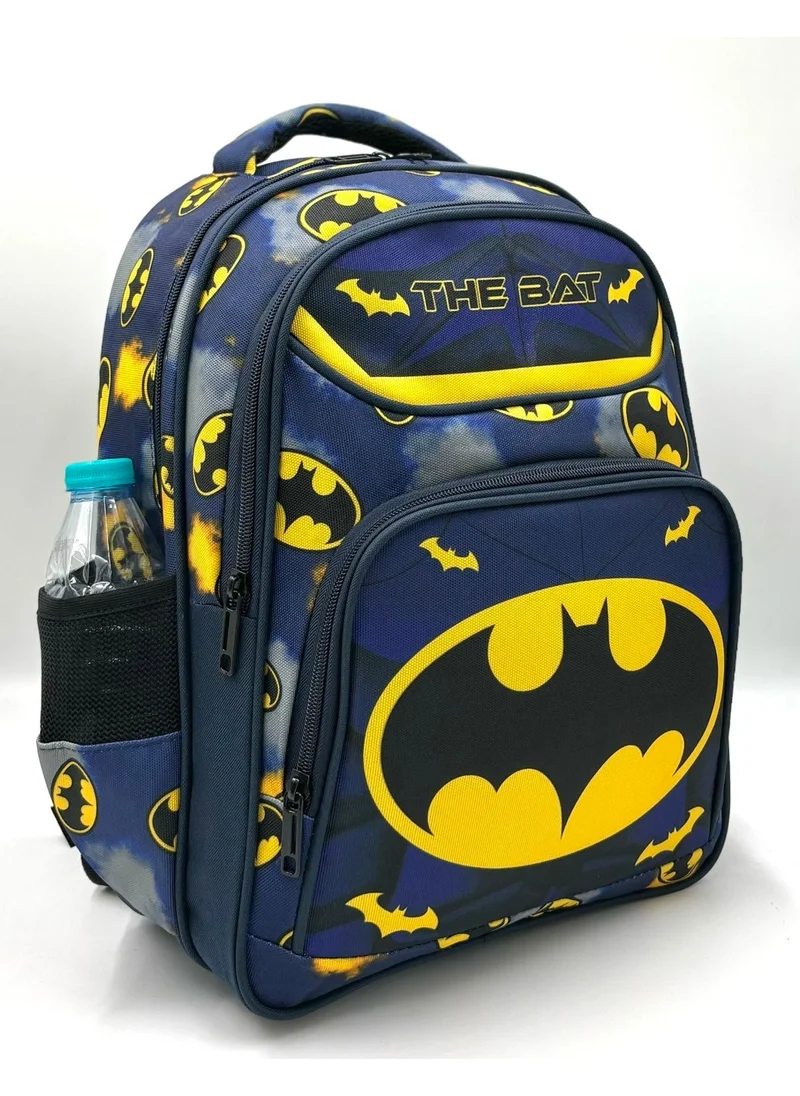 Mixx Store Character Patterned Orthopedic Primary School Backpack for Boys with Lunch Box and Pencil Case