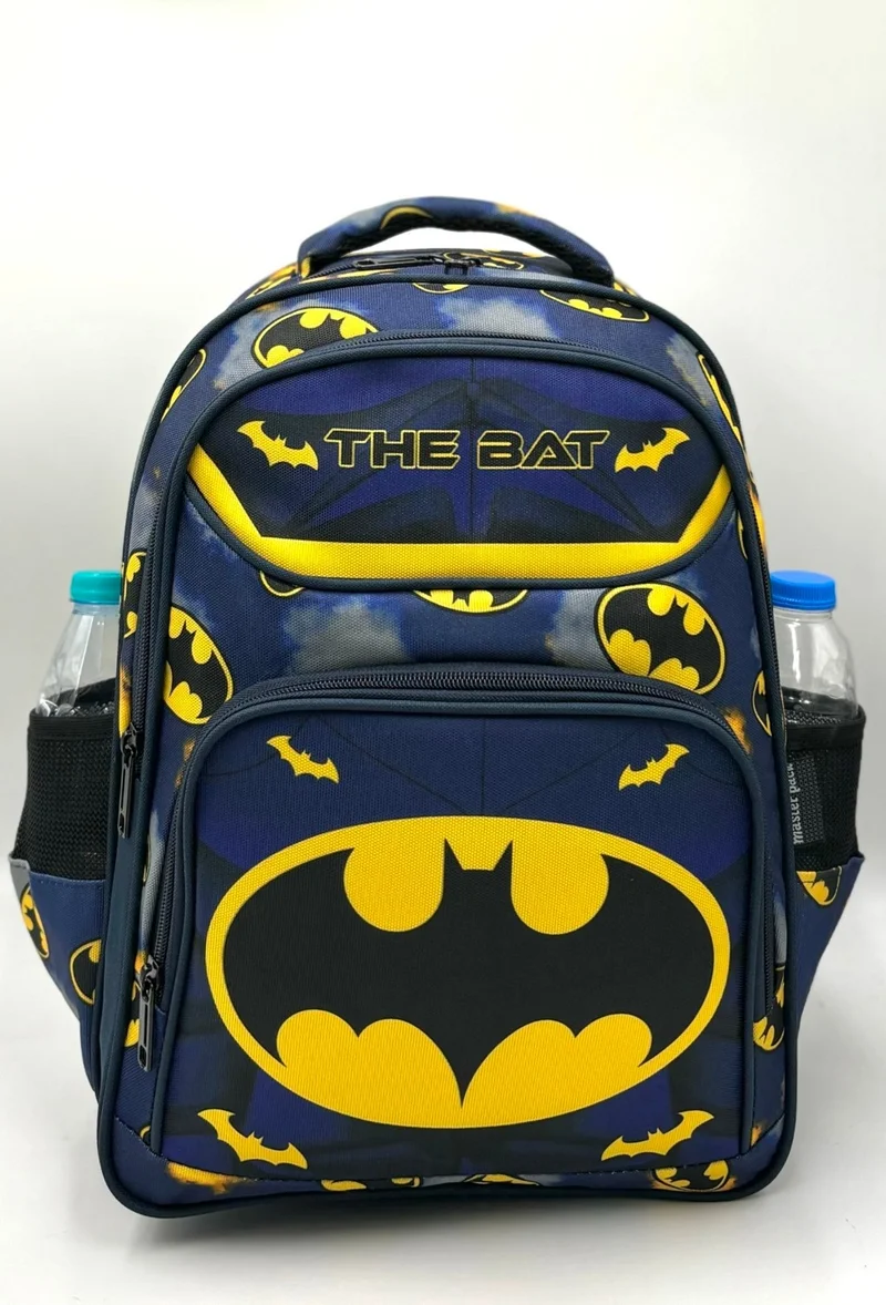 ميكس ستور Character Patterned Orthopedic Primary School Backpack for Boys with Lunch Box and Pencil Case