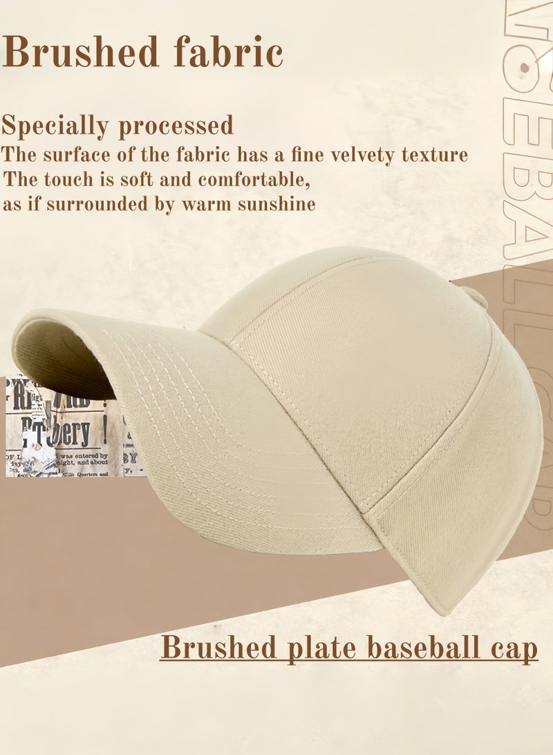 لويال قبعة بيسبول للأشخاص ذوي محيط الرأس الكبير، قبعة دافئة، قبعة مقاومة للرياح لركوب الدراجات والتخييم في الهواء الطلق - Image 3
