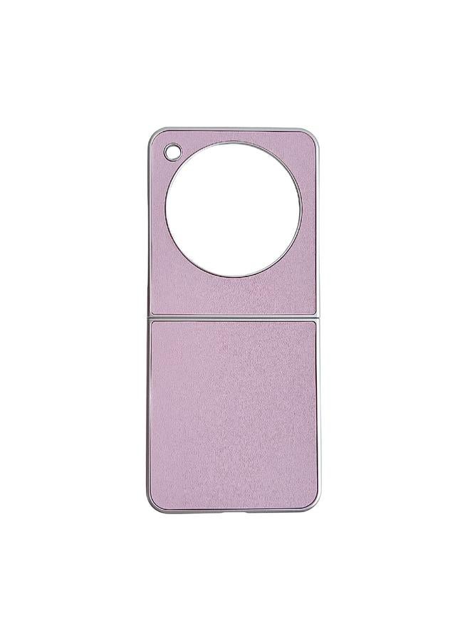 The Bros Case For ZTE nubia Flip Pearlescent Paint Solid Color Leather Texture Phone Case