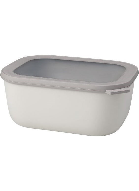 Mepal Multi Bowl Circular Rectangular Food Container 3000 ml  - Image 1