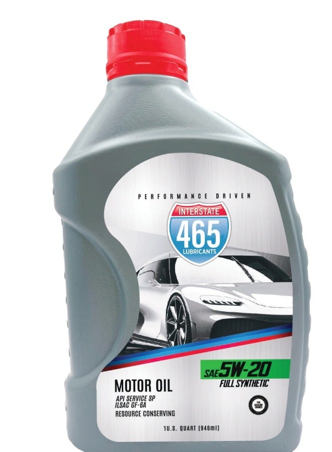 زيوت 465 زيت الماكينة التخليقي بالكامل 946 مل 
5W-20 - Image 2