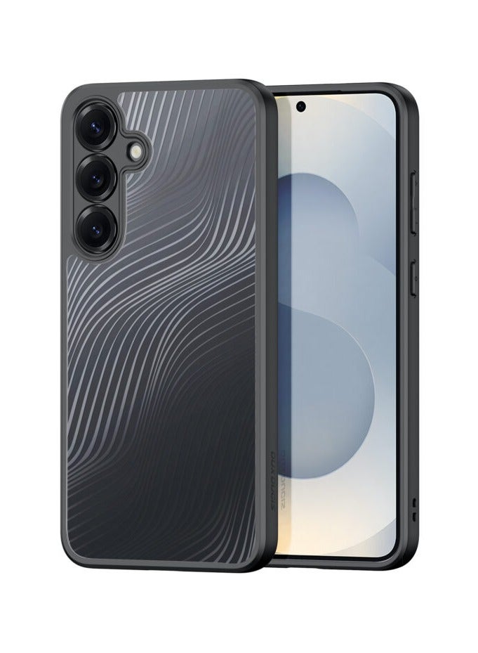 Dux Ducis Aimo Series TPU+PC Matte Drop-Proof Phone Cover For Samsung Galaxy S25 Plus (Black) - Image 1