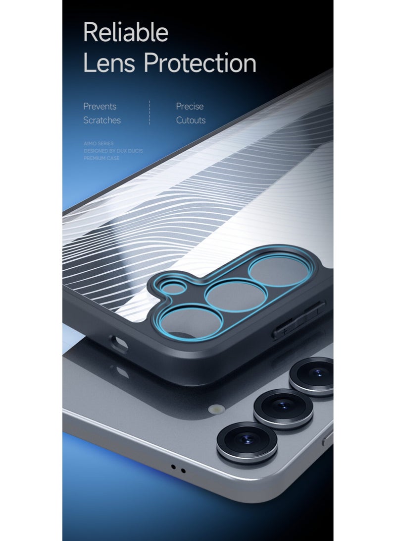 Dux Ducis Aimo Series TPU+PC Matte Drop-Proof Phone Cover For Samsung Galaxy S25 Plus (Black) - Image 2