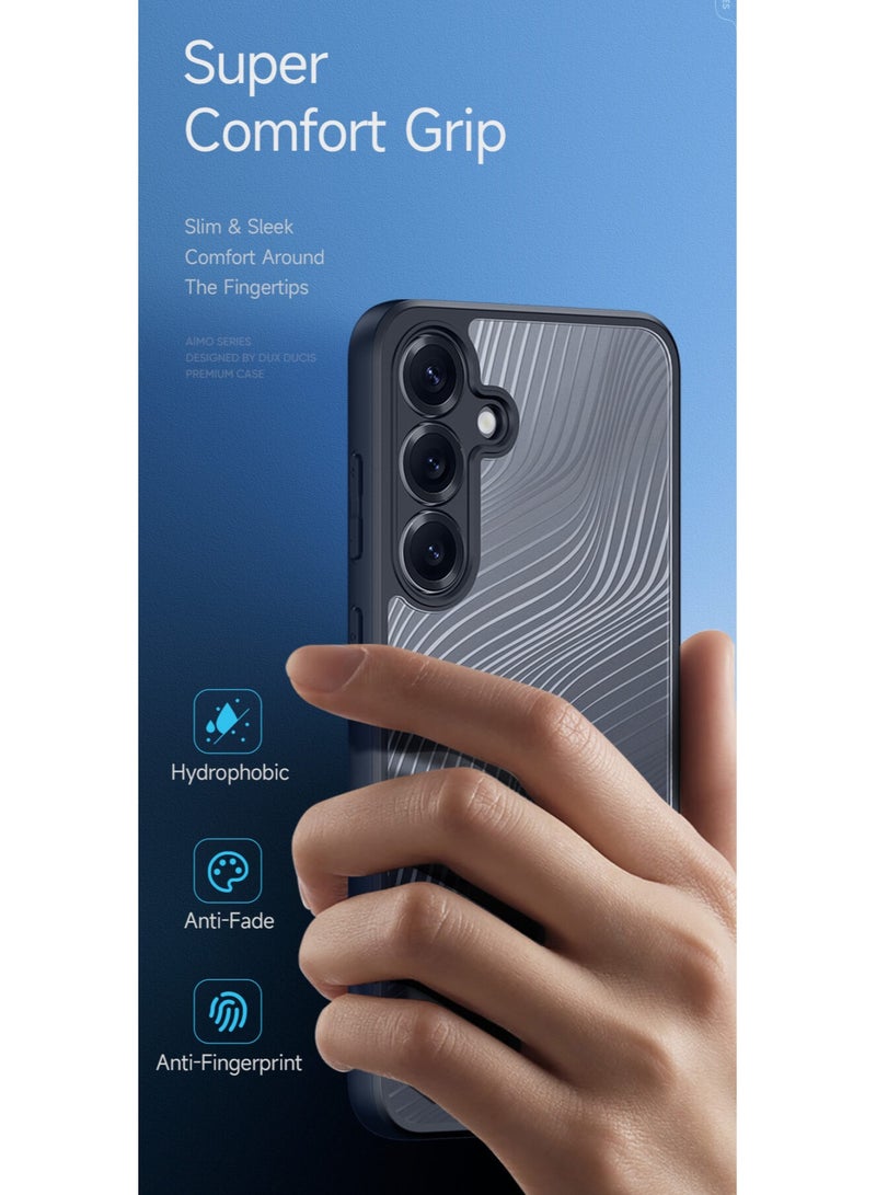 Dux Ducis Aimo Series TPU+PC Matte Drop-Proof Phone Cover For Samsung Galaxy S25 Plus (Black) - Image 5