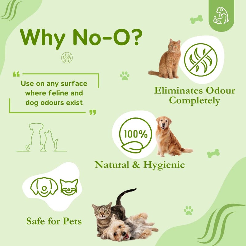 VetSafe No-O Odour Control Spray 1000 ml | Refill pack | Pet Area Freshener | Pet Odour Eliminator | Works @ Molecular Level For Carpet, Furniture, Pet Bed, Etc | Safe for Dogs and Cats - Image 4