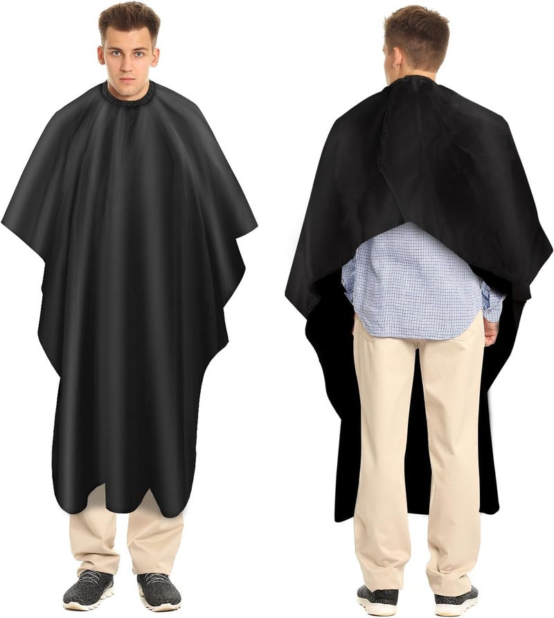 Himart Hair Cutting Barber Cape Professional Haircut Salon Cape for Men Women (Black) - Image 5