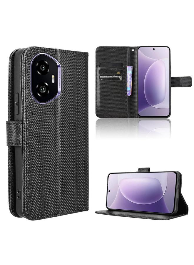 S-TOP Case For Honor 300 5G Diamond Texture Leather Phone Case - Image 1