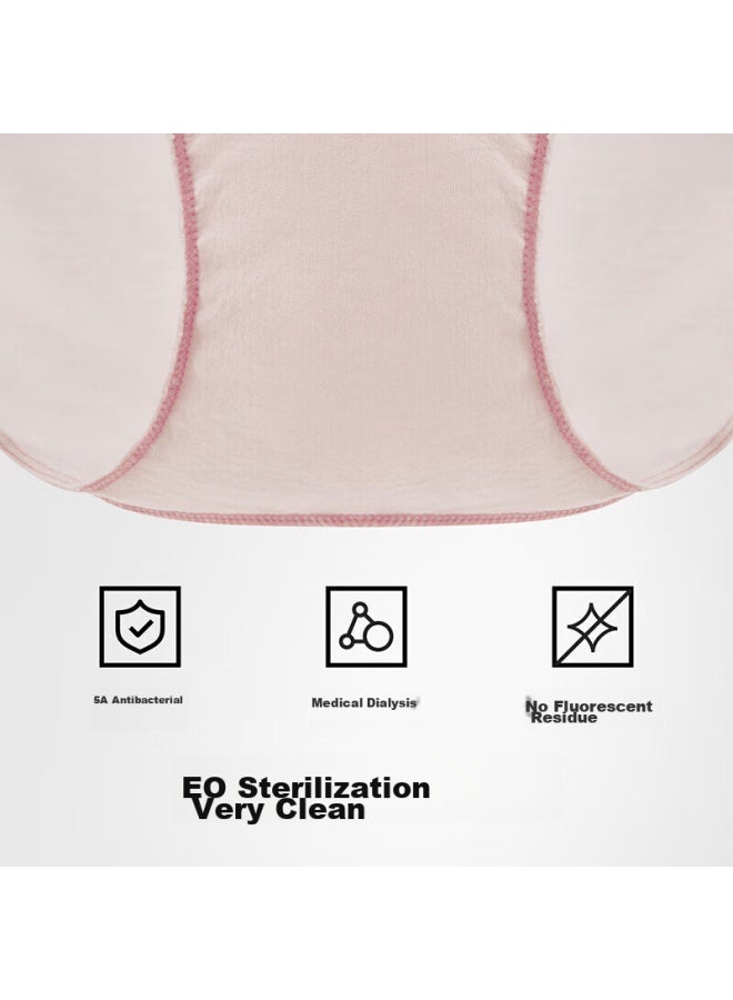 Bananain Jiaonei Women's Disposable Underwear, Daily Use, 100% Pure Cotton, Eo Sterilized, For Business Trips, Travel, Military Training, No-wash Triangle Panties, 28-pack - Image 4