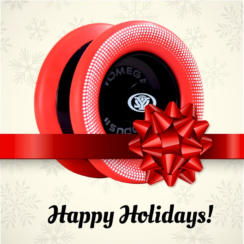 Yomega Xodus II YoYo- includes Roller Bearing Technology  Rubber Rims and Wing Shape Design - Professional Responsive YoYos Intermediate Level Play (Black Red) - Image 2