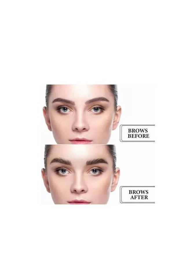 M.N Eyebrow Pencil with Comb – Black - Image 3