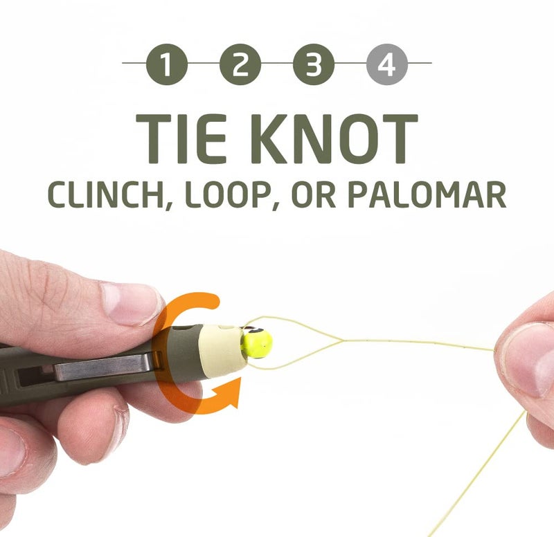TYEPRO Fishing Knot Tying Tool/Jig Head and Hook Eyelet Grip/Line Threader/Clipper for Shaky Hands and Poor Eyesight. Tackle Box Accessory. - Image 5