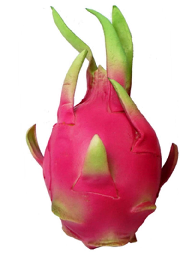 Skyseen Skyseen 1Pcs Artificial Lifelike Pitaya Fake Dragon Fruit Model Dragon Fruit Home Store Kitchen Decoration 