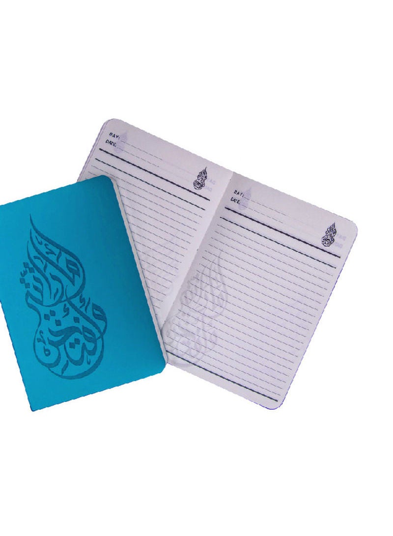 NIBEMINENT 80-Sheets Inner Tiffany Imaratia Notebook Blue