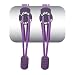 LOCK LACES Elastic No Tie Shoelaces Purple 48Inch - Image 2