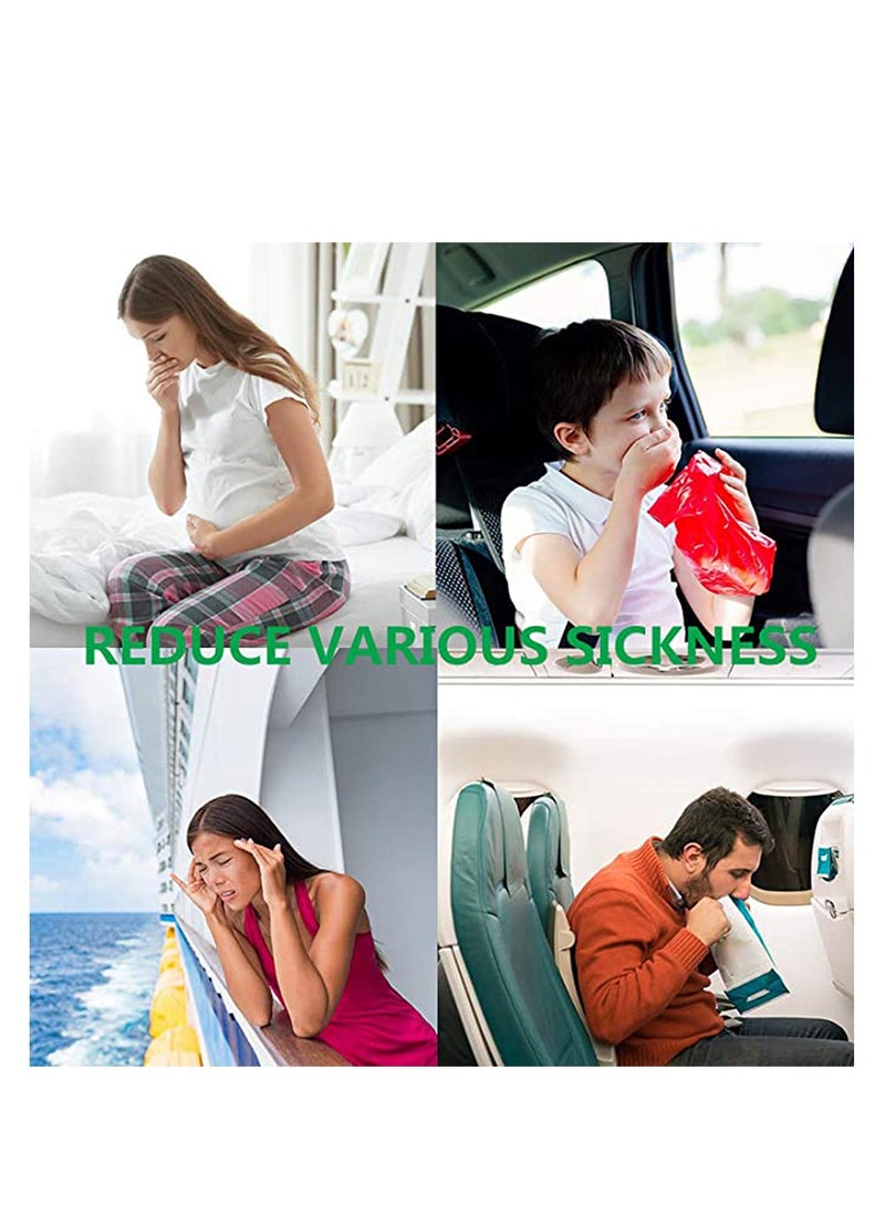 Nausea Relief Band, Travel Wristbands, for Morning Sickness Sea Travel Car Sickness Adults and Children - Image 3