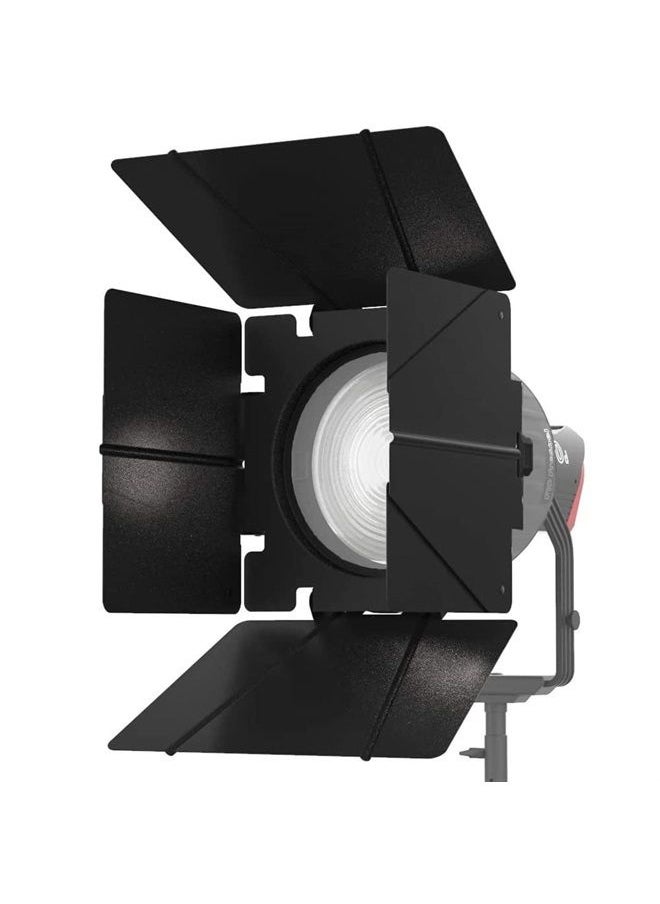 Aputure F10 Barn Doors with Bowens Mount for Aputure 120D/300D/300X/600D/600X, F10 Fresnel Zoom Lens  - Image 4