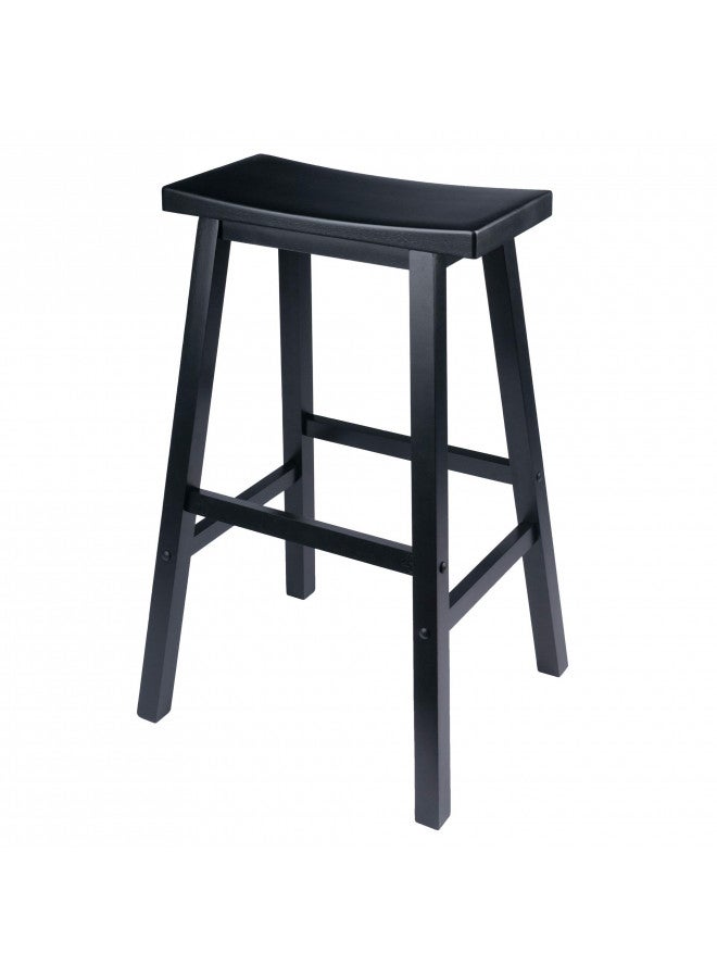 Winsome Satori Stool, 29", Black - Image 1