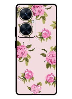 Theodor Protective Case Anti Scratch Shock Proof Bumper Cover For Huawei Nova 11i Hand Painting Pink Flower  - Image 1