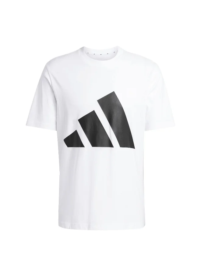 اديداس adidas essentials big logo single men graphic t-shirt