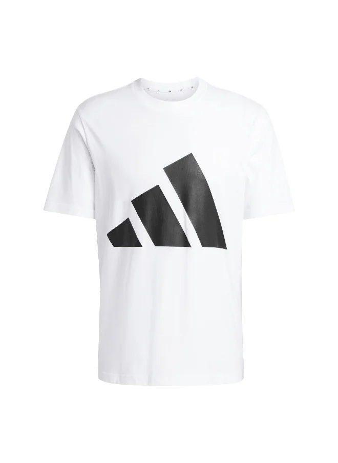 اديداس adidas essentials big logo single men graphic t-shirt
