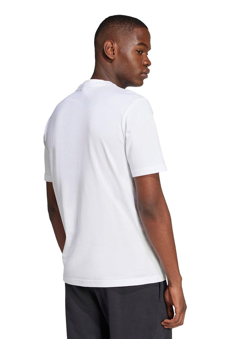 Adidas Essentials Big Logo Single Jersey Tee - Image 2