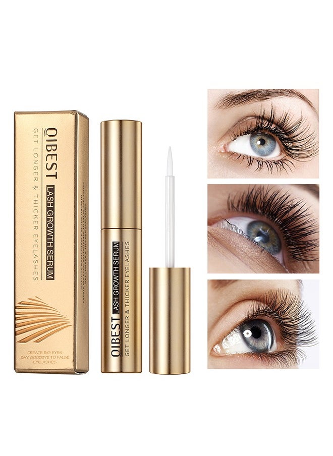 QiBest - Lash Growth Serum,Lash Enhancer for Thicker, Longer, Fuller Lashes with Natural Volume, Strength & Nourishment – Advanced Formula - Image 1