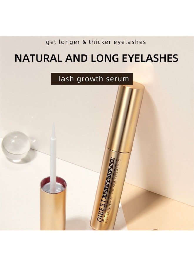 QiBest - Lash Growth Serum,Lash Enhancer for Thicker, Longer, Fuller Lashes with Natural Volume, Strength & Nourishment – Advanced Formula - Image 1