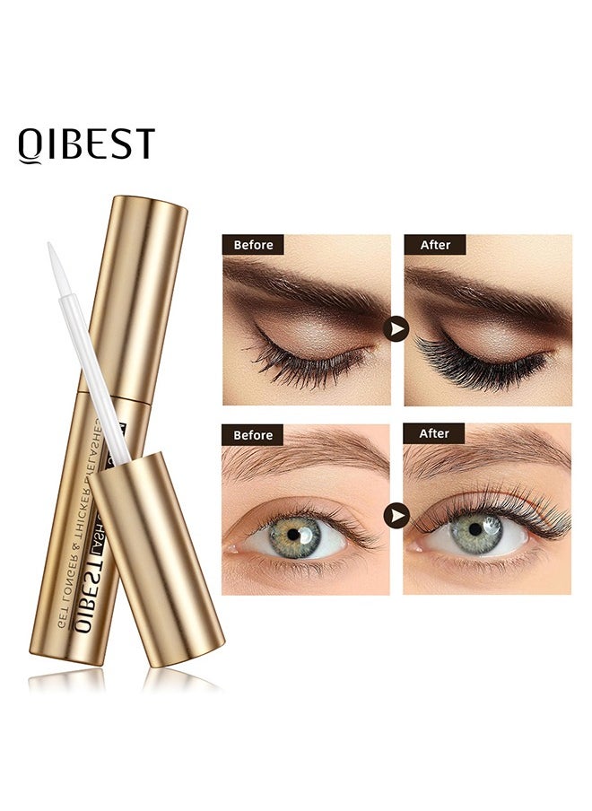 QiBest - Lash Growth Serum,Lash Enhancer for Thicker, Longer, Fuller Lashes with Natural Volume, Strength & Nourishment – Advanced Formula - Image 1
