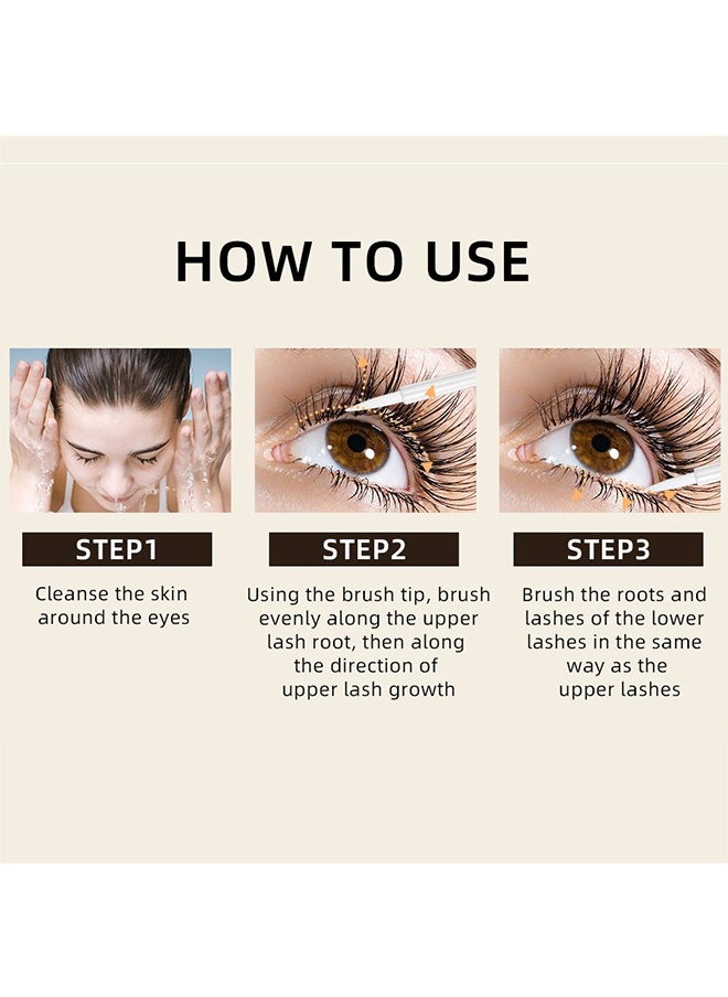 QiBest - Lash Growth Serum,Lash Enhancer for Thicker, Longer, Fuller Lashes with Natural Volume, Strength & Nourishment – Advanced Formula - Image 1