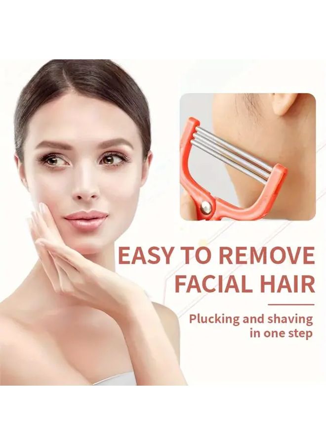 4pcs Facial Hair Remover Epilator Set For Women Upper Lip Chin Cheeks Neck - Image 3