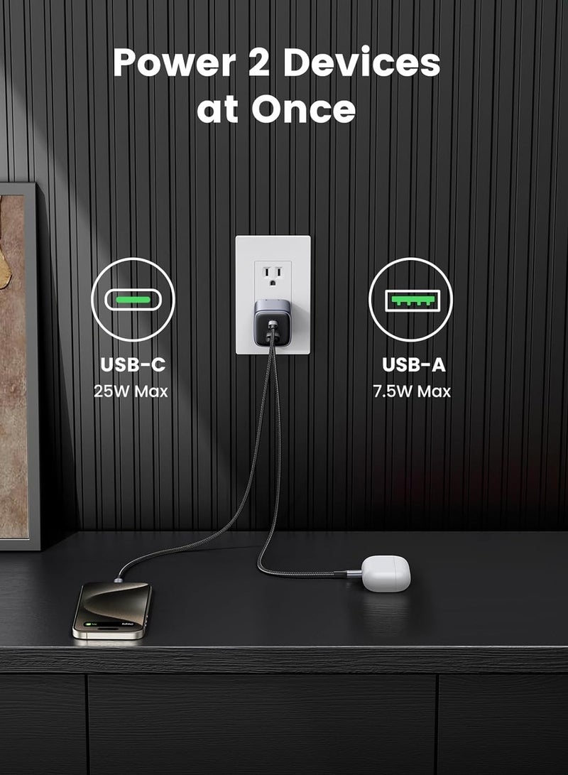 UGREEN Nexode 35W 2-Port GaN Fast Charger EU - Image 5