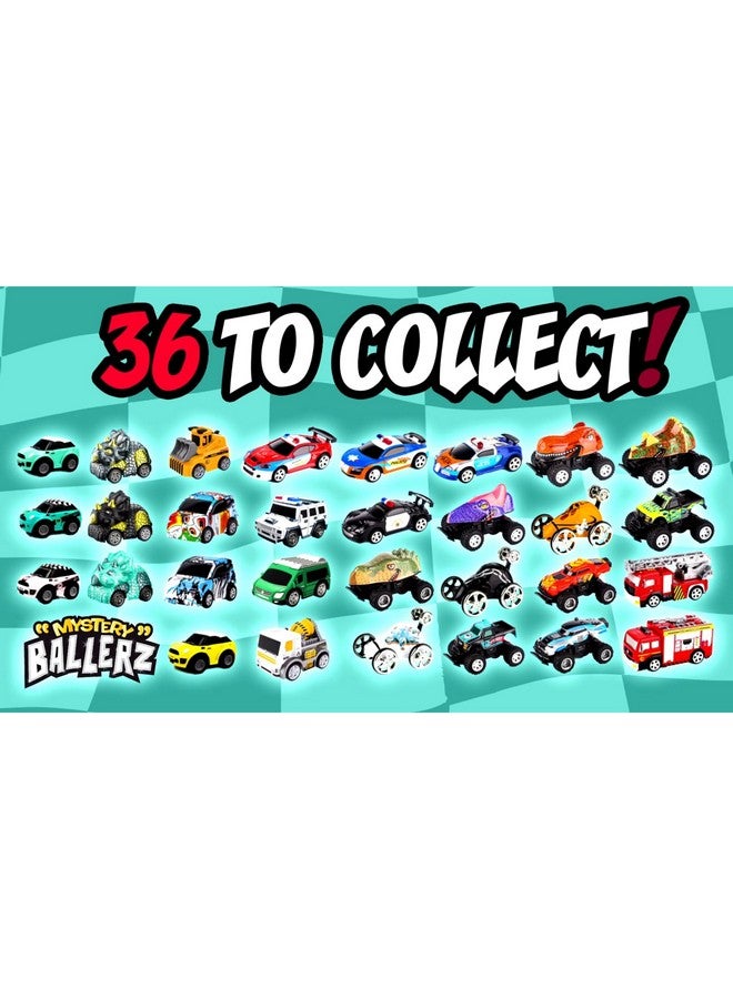 اتش اس تي مستري بولرز سيارة قابلة للتجميع بتصميم متنوع داخل كرة أخضر 10 × 10 × 10 سم BZ001-A5 - Image 2