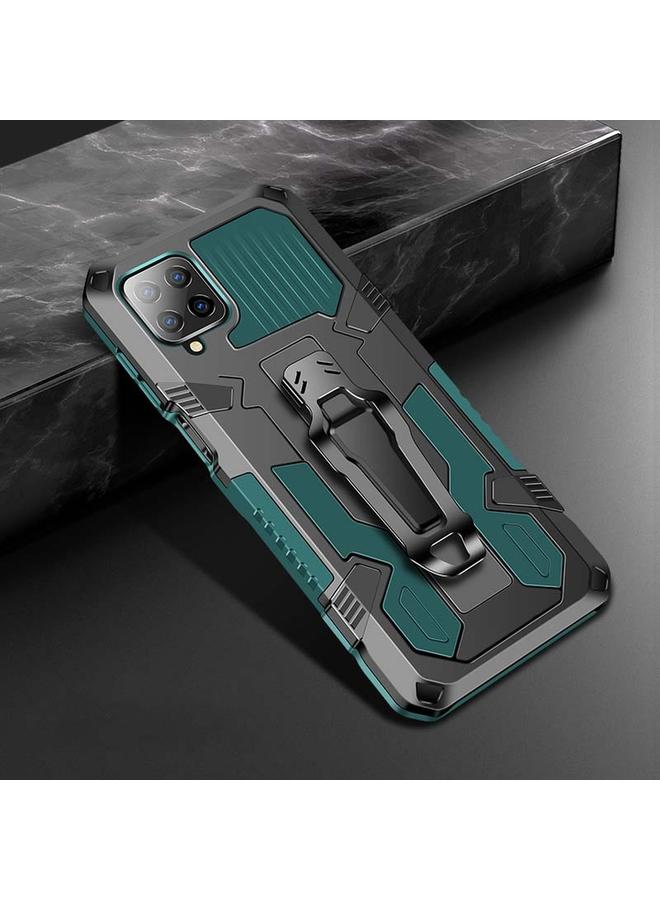 S-TOP Case For Samsung Galaxy A12 Armor Warrior Shockproof PC + TPU Protective Case - Image 1