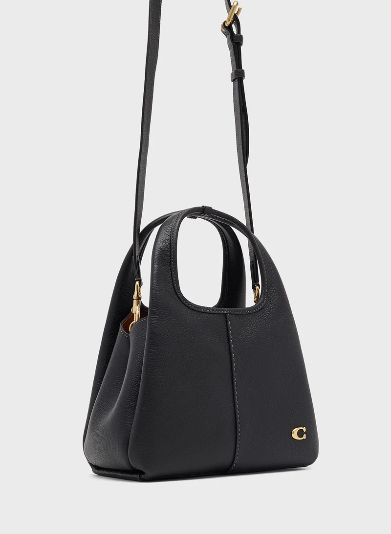 COACH Lana Shoulder Bag 23 In Polished Pebble Leather