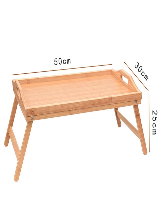 Foldable Bed Tray - Made Of Bamboo - Tray - Serving Trays - Bed Table - Brown 50x30x25cm - pzsku/Z6F58005833DB918BA0E7Z/45/_/1703577721/44053a6b-b599-49ef-b6ae-14f0dcab20b0