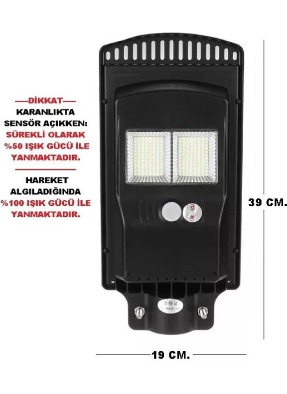 Tawitec 50W Radar Motion Sensor Solar Charged LED Floodlight – Waterproof – Solar Panel – 50% - 100% Light  - Image 3