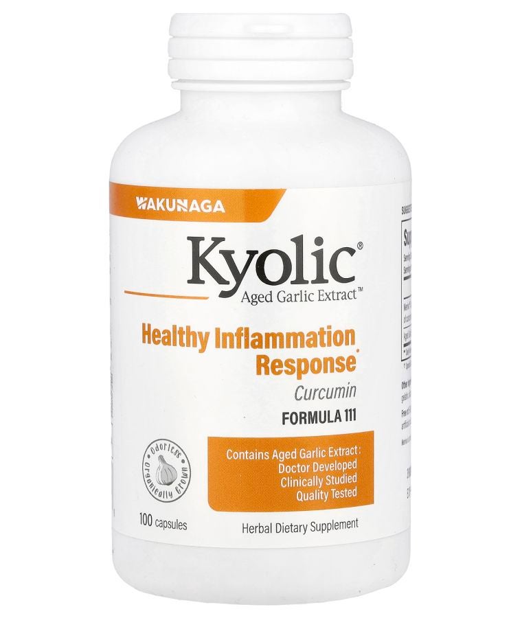kyolic Aged Garlic Extract™ Curcumin Formula 111 100 Capsules