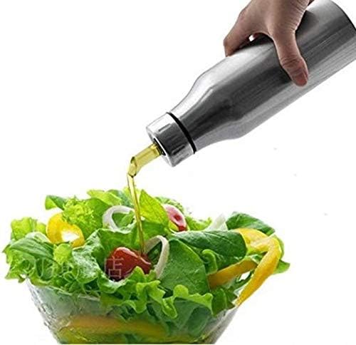 black sparrow Stainless Steel Portable Gini Oil and Vinegar Dispenser Bottle Precise Oil Pot 1000 ML - Image 3