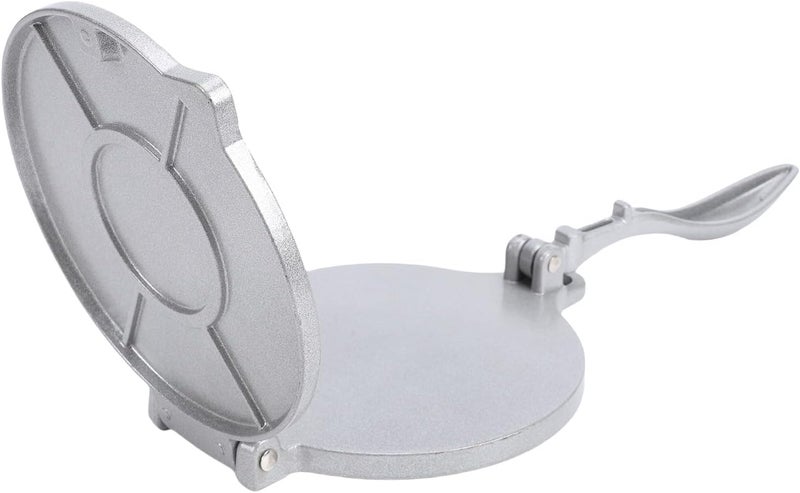 Tnfeeon Manual Dough Press Machine, Quesadilla & Tortilla Makers Wrapper Pressing Tool for Corn Tortillas Tamales Chapti Naan Bread Manual Dough Press Machine, Household Dumpling Kitchen (Silver) - Image 3