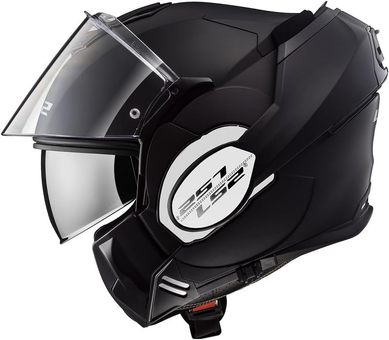 LS2 Helmets Modular Valiant Helmet - Matt Black - Image 5