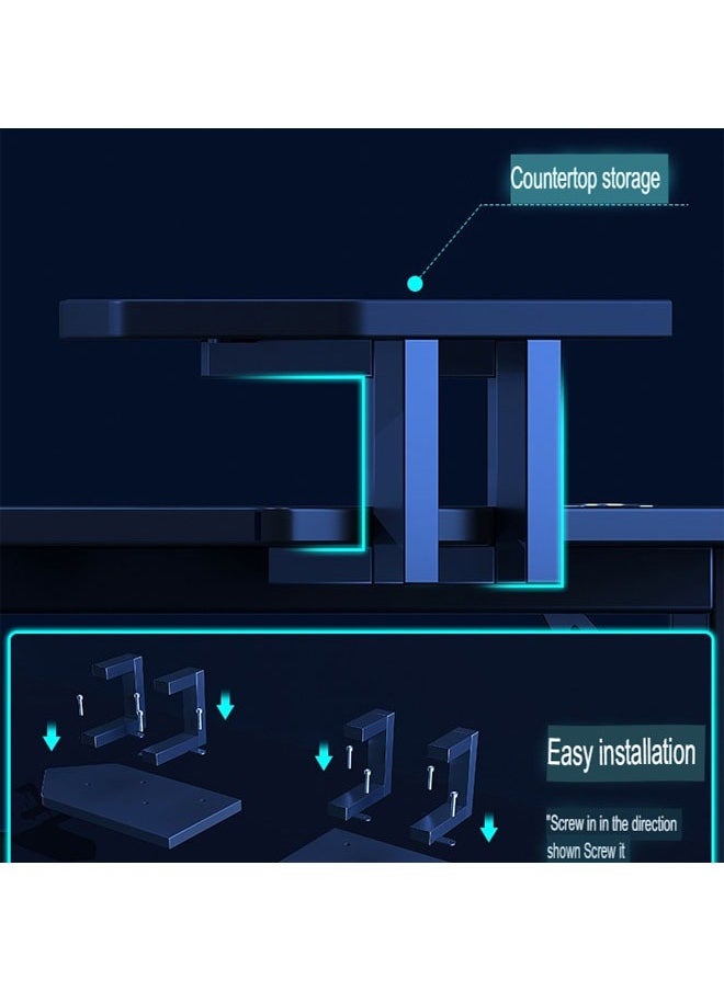 NKX - Ergonomic Computer And Multifunctional Gaming Desk Table heightening frame 180CM - Image 1