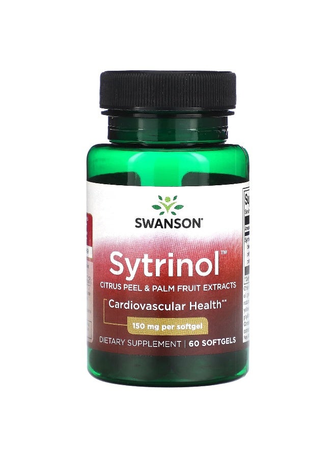SWANSON سوانسون، سايتريول، 150 ملغ، 60 كبسولة لينة - Image 1