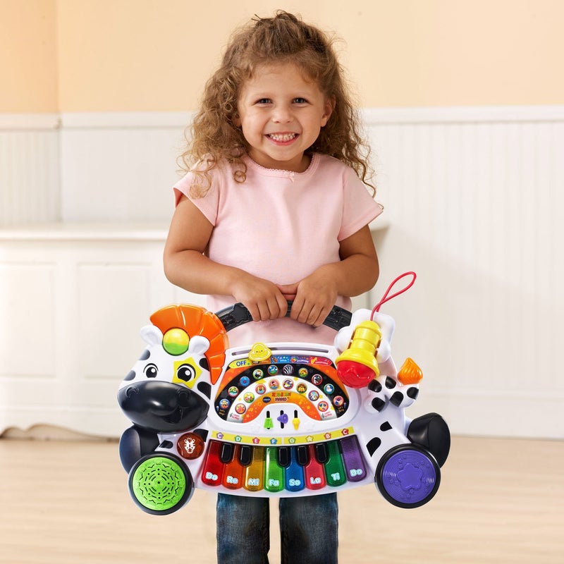 VTech Zoo Jamz Piano, for kids (18 months-4 years), White (Frustration Free Packaging - Image 5
