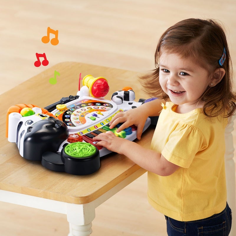 VTech Zoo Jamz Piano, for kids (18 months-4 years), White (Frustration Free Packaging - Image 4