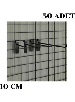 İstanbul Manken Istanbul Mannequin Wire Panel Hook Shelf Hanger 50 Pieces 10 cm 